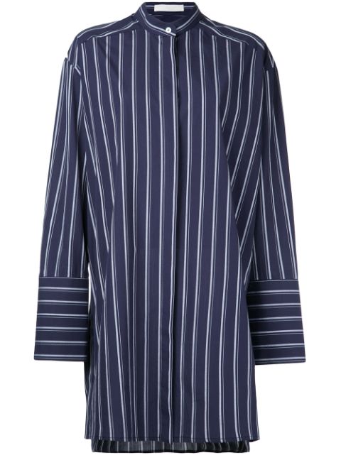 DION LEE Striped Oversized Shirt | ModeSens