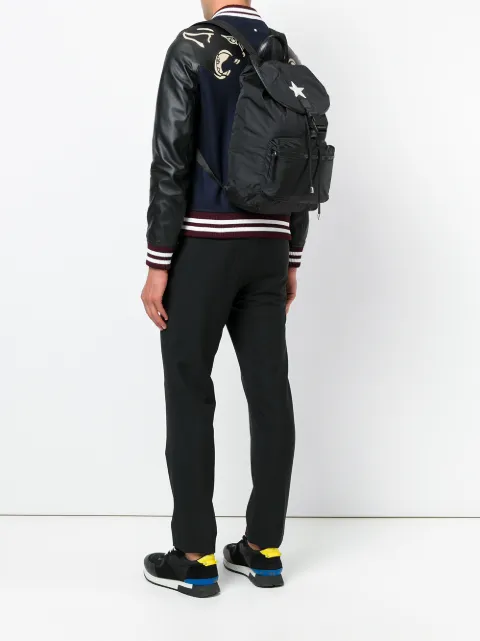 GIVENCHY STAR PATCH BACKPACK