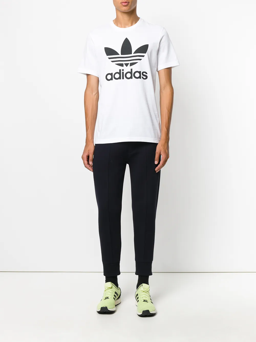Adidas Origineel t-shirt van Trefoil - Wit