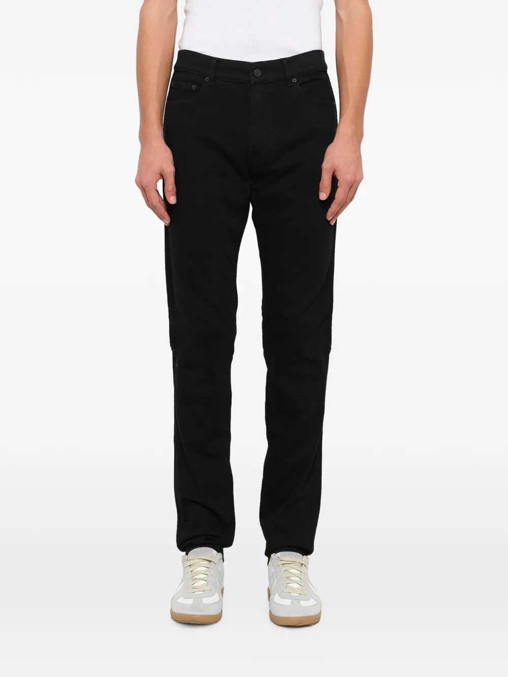 Kenzo slim-fit biker jeans Zwart