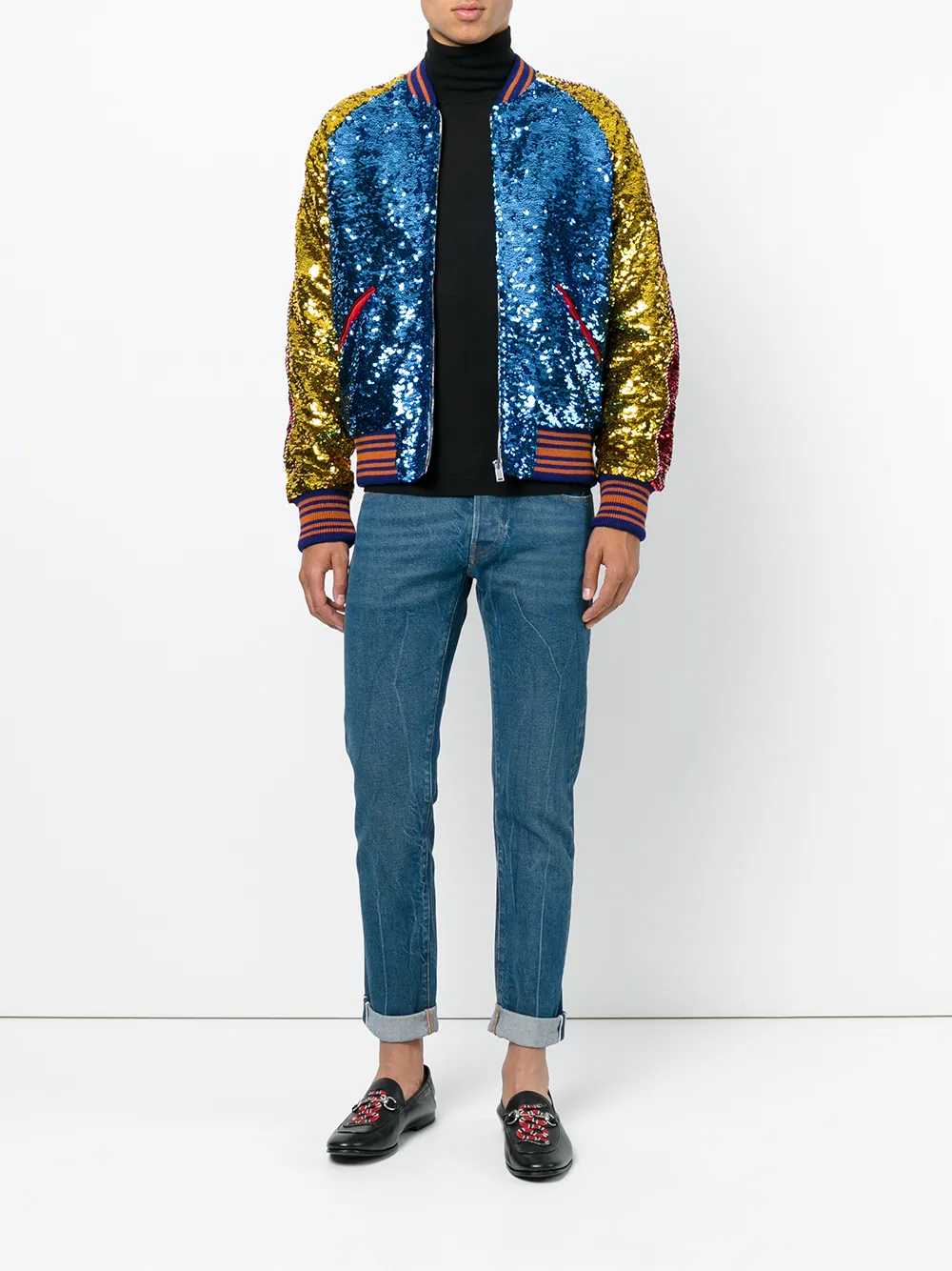 sequin gucci jacket