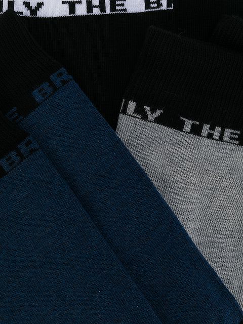 DIESEL 'ONLY THE BRAVE' 3 PACK SOCKS