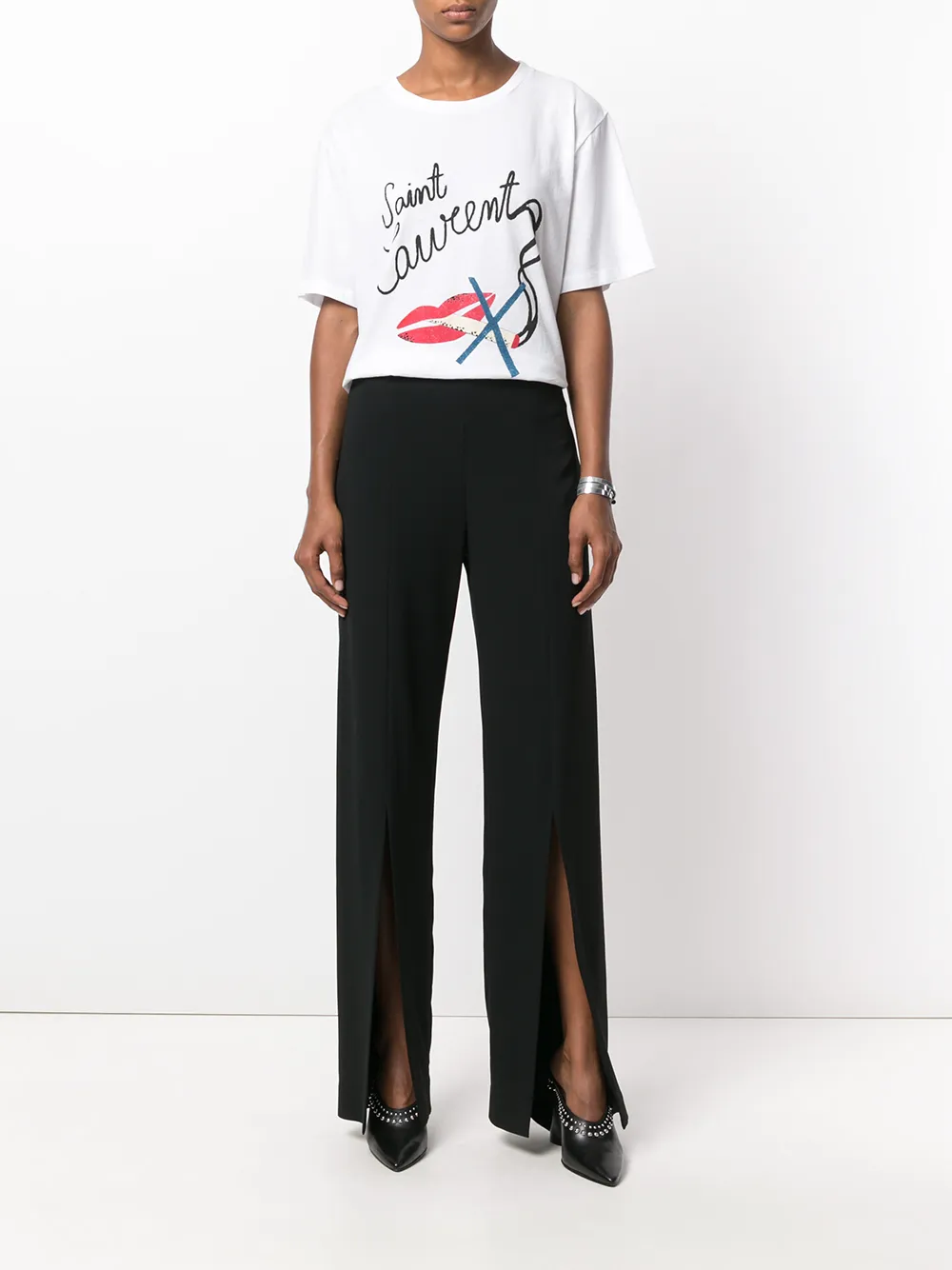 saint laurent bouche t shirt