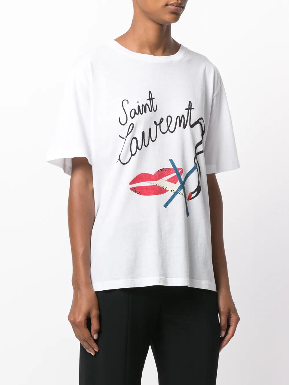 saint laurent bouche t shirt