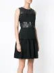 Gloria Coelho sequin panelled dress