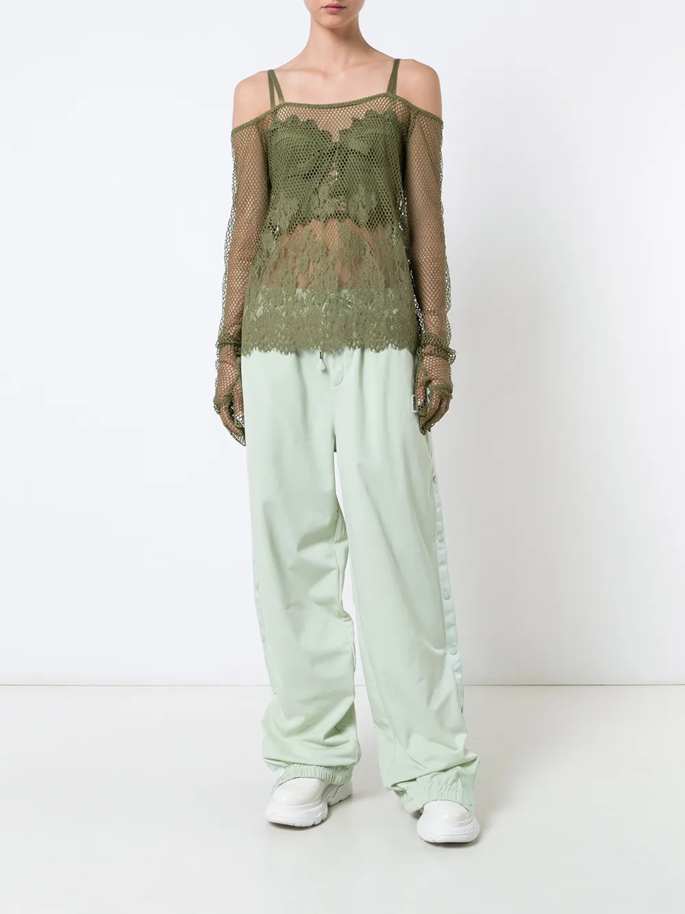 Fenty X Puma Tearaway trainingsbroek met trekkoord Groen