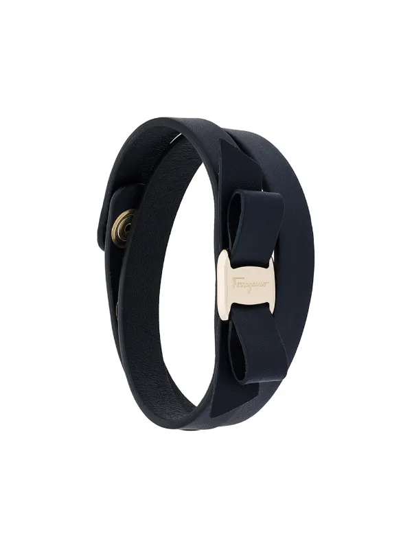Salvatore Ferragamo Vara Bow Wrap Bracelet Farfetch Salvatore Ferragamo Vara Bow Wrap