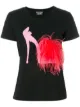 Boutique Moschino shoe print T-shirt