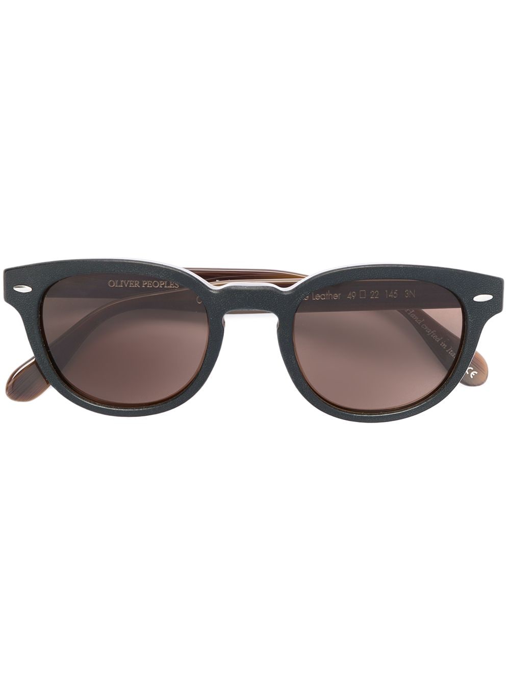 фото Oliver Peoples солнцезащитные очки 'Sheldrake Leather'