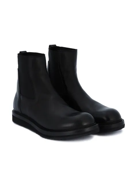 rick owens black creeper stocking boots