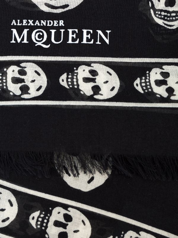 Alexander McQueen skull-print Silk Tie - Farfetch