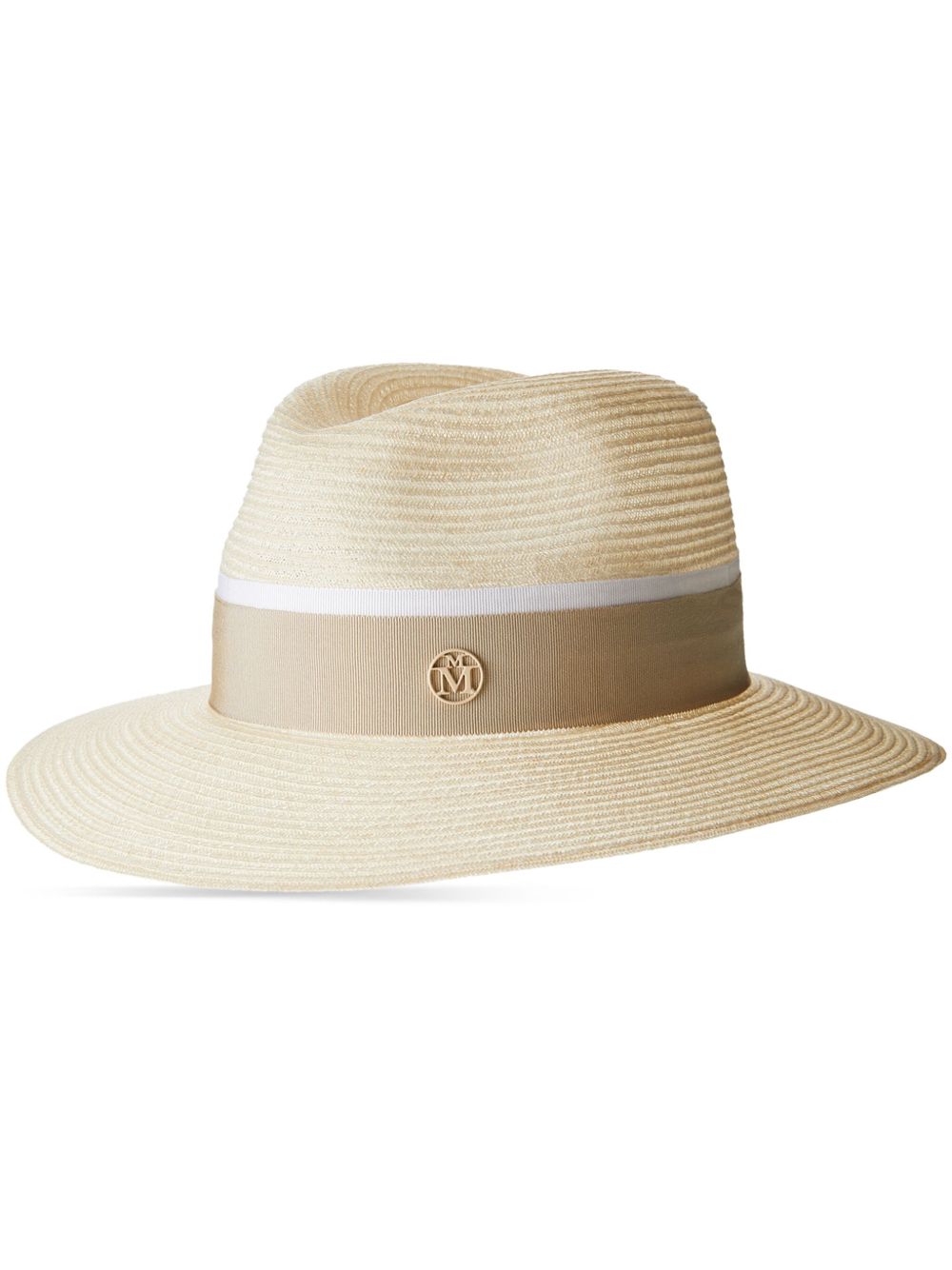 Maison Michel Henrietta fedora hat - Neutrals