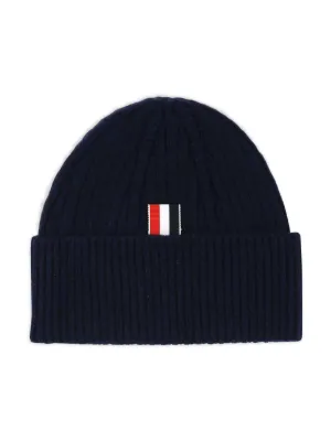 THOM BROWNE トムブラウン キャップ ニット帽 ニットキャップ rwb THOM BROWNE(トムブラウン) 帽子(メンズ) - 海外通販のBUYMA