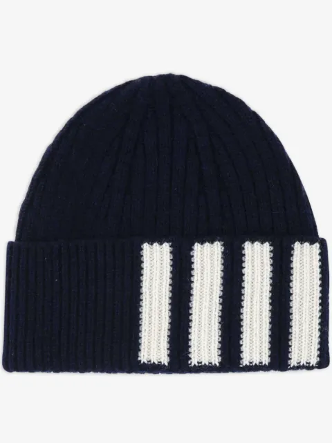 Thom Browne cashmere 4-Bar cuff beanie
