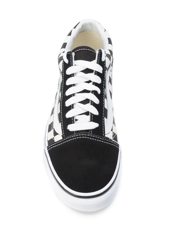 Vans チェック柄 スニーカー | ブラック | FARFETCH JP