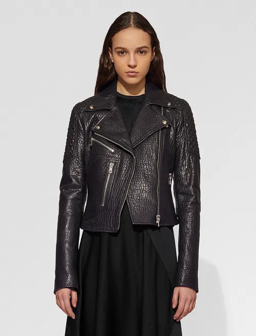 Leather Moto Jacket