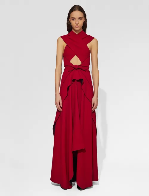 Cross Front Dress