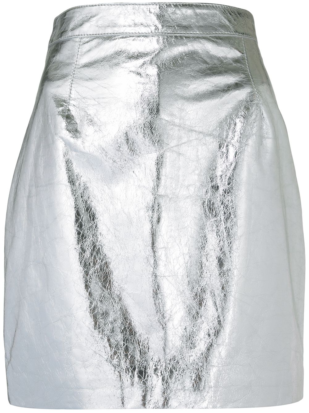 фото Proenza Schouler Metallic Leather Mini Skirt