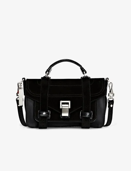 PS1+ Tiny With Embossed Croc Strap