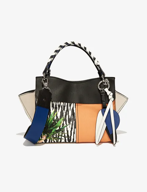 Printed Curl Handbag