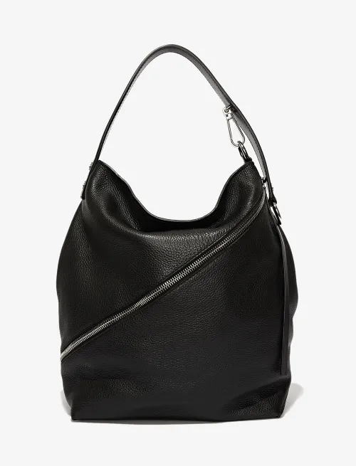 Medium Pebbled Leather Hobo