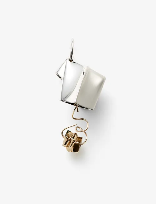 Charm and Wire Earring
