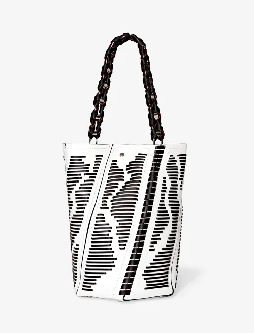 Medium Hex Bucket Bag