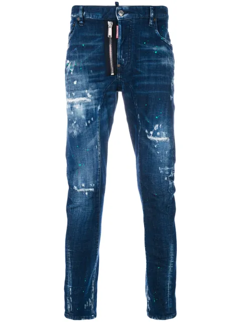 DSQUARED2 distressed Tidy Biker jeans
