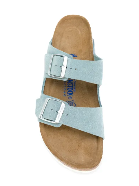 birkenstock arizona blue patent