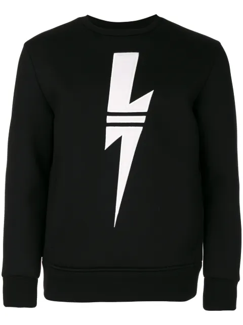 Neil Barrett lightning bolt sweatshirt