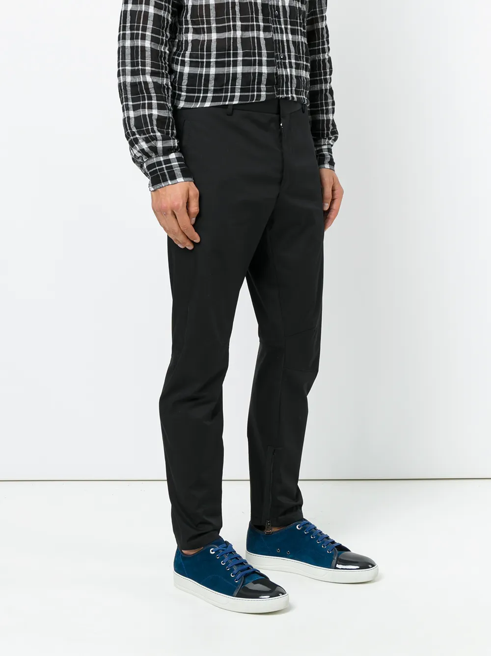 Lanvin manchetten met ritssluiting Zwart