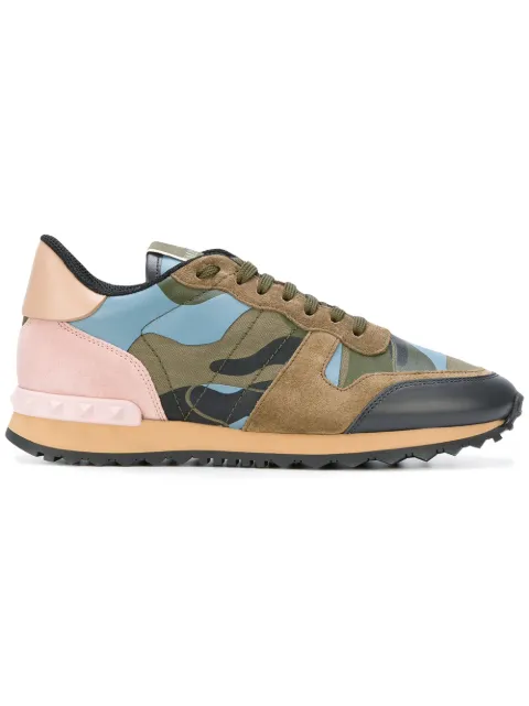 Valentino Garavani Rockrunner Camouflage Sneaker