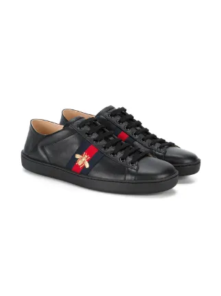 gucci bee black shoes