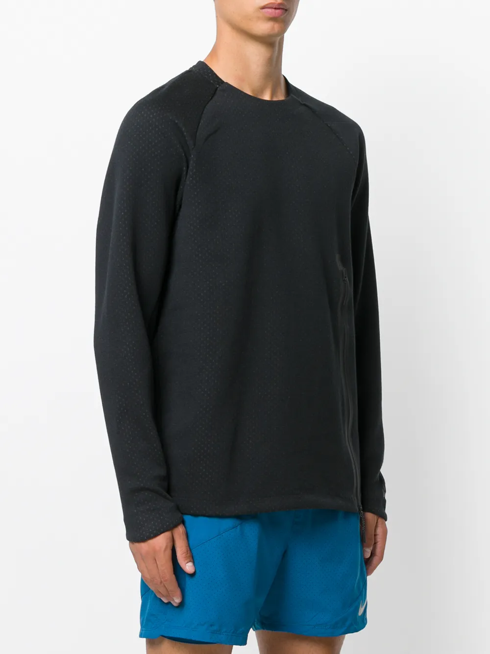  Nike Sweatshirt Mit Rundhalsausschnitt   Schwarz 