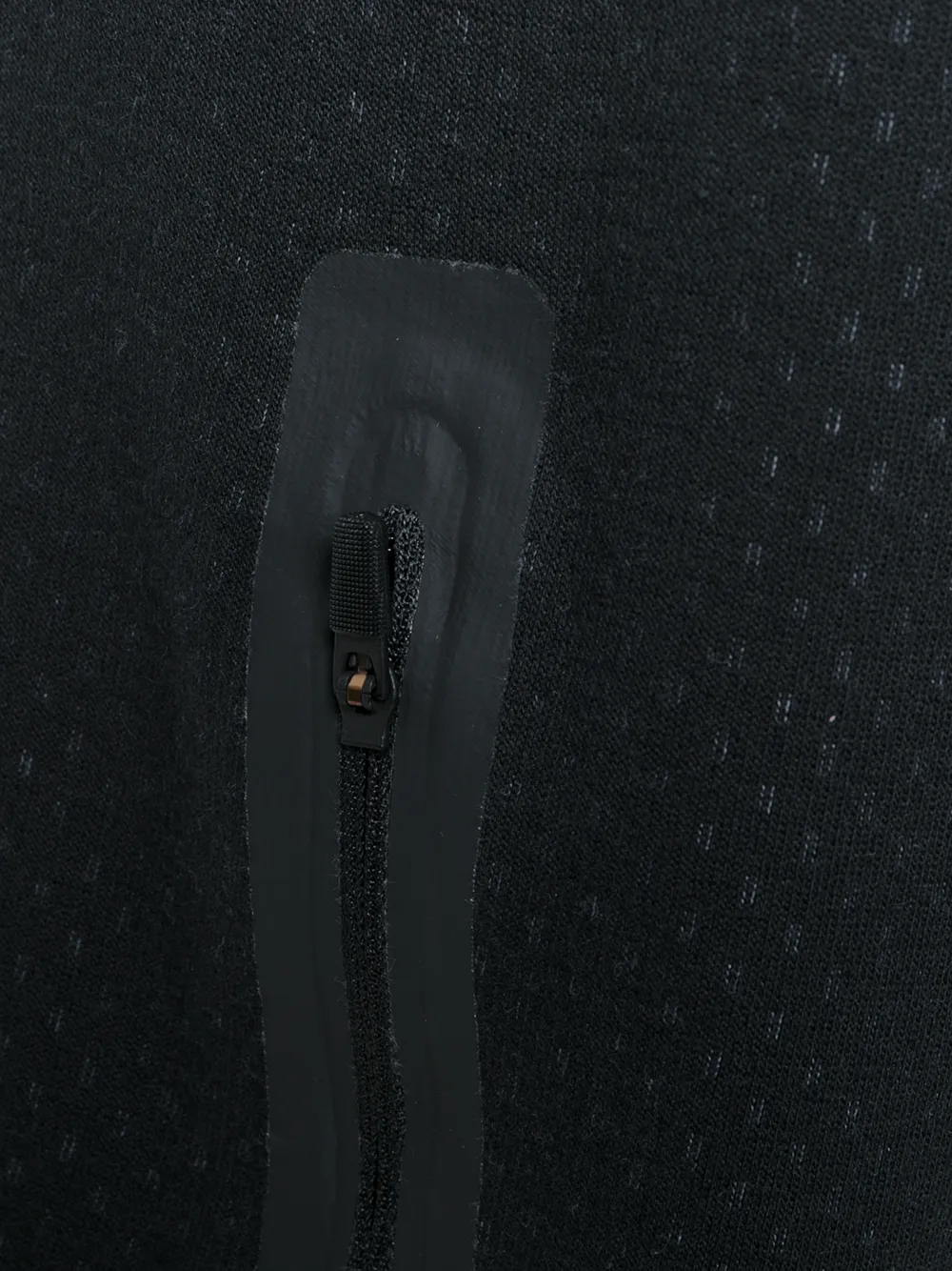 Nike Fleece sweater met ronde hals Zwart