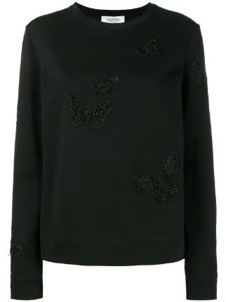 valentino butterfly sweatshirt