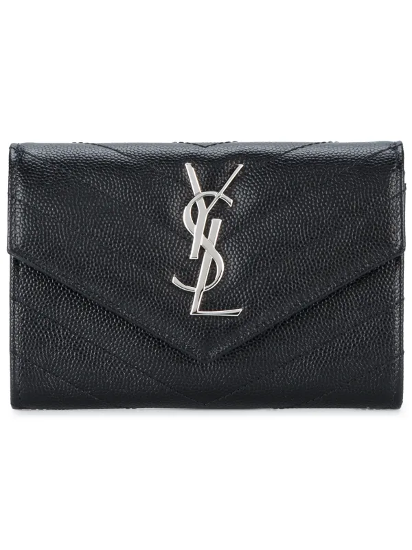 ysl small monogram envelope wallet