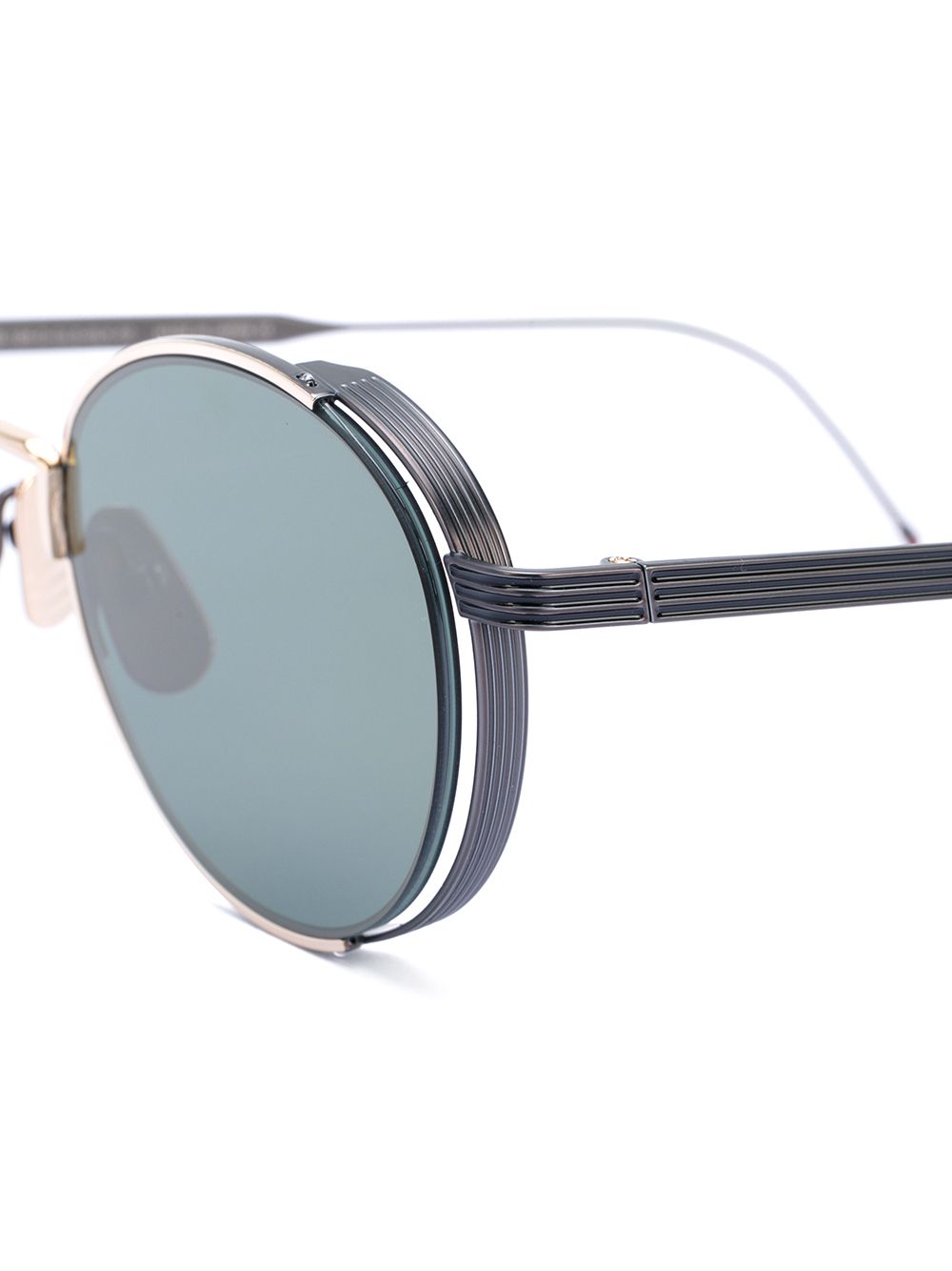 фото Thom Browne Eyewear солнцезащитные очки круглой формы