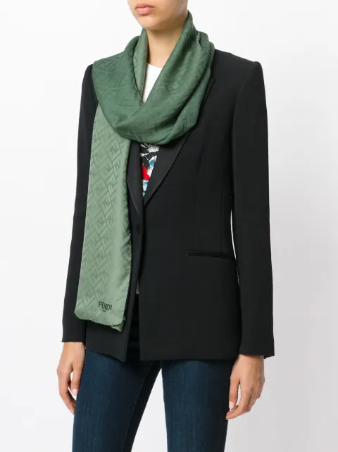 FENDI FF LOGO SCARF