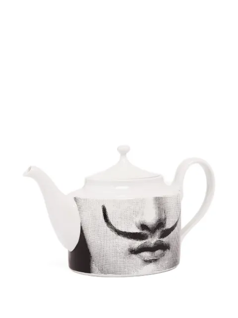 Fornasetti face print tea pot