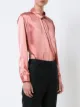T By Alexander Wang V-neck silk blouse