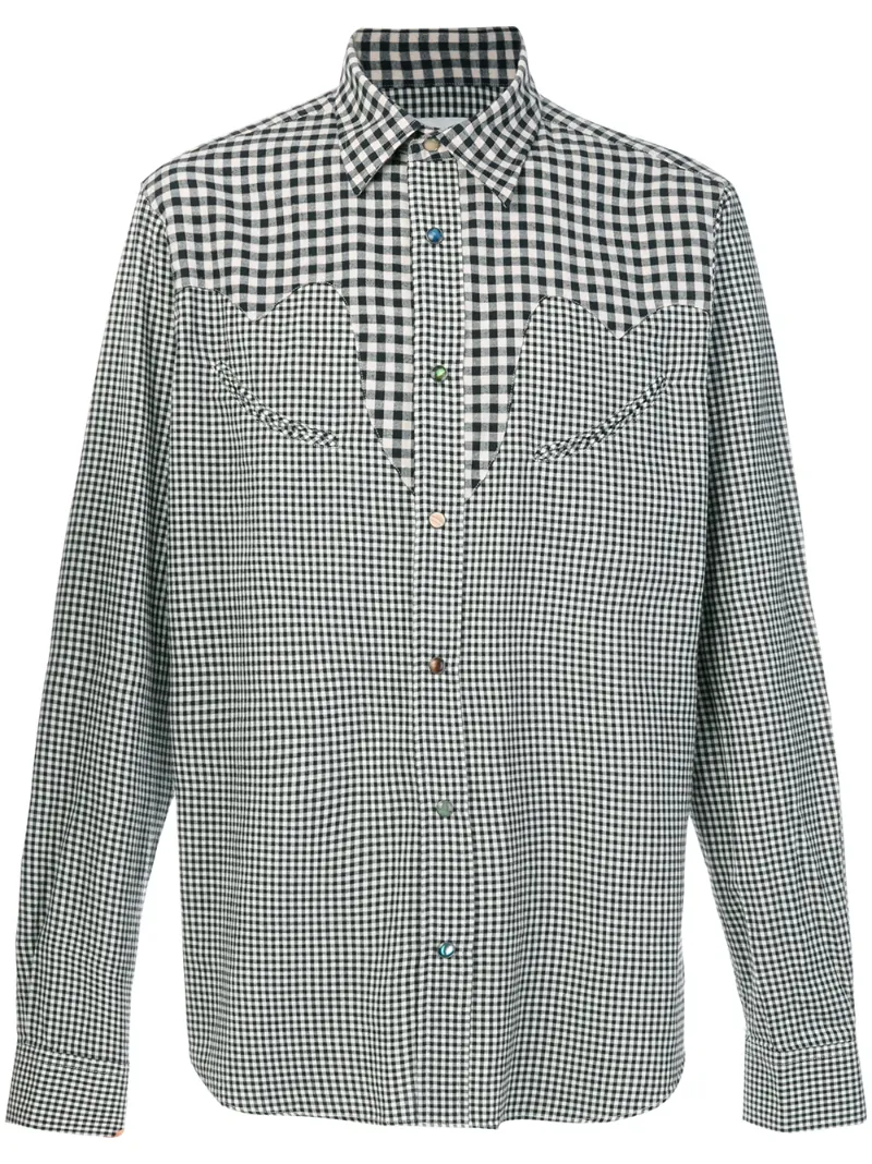 рубашка в клетку гингем Paul Smith