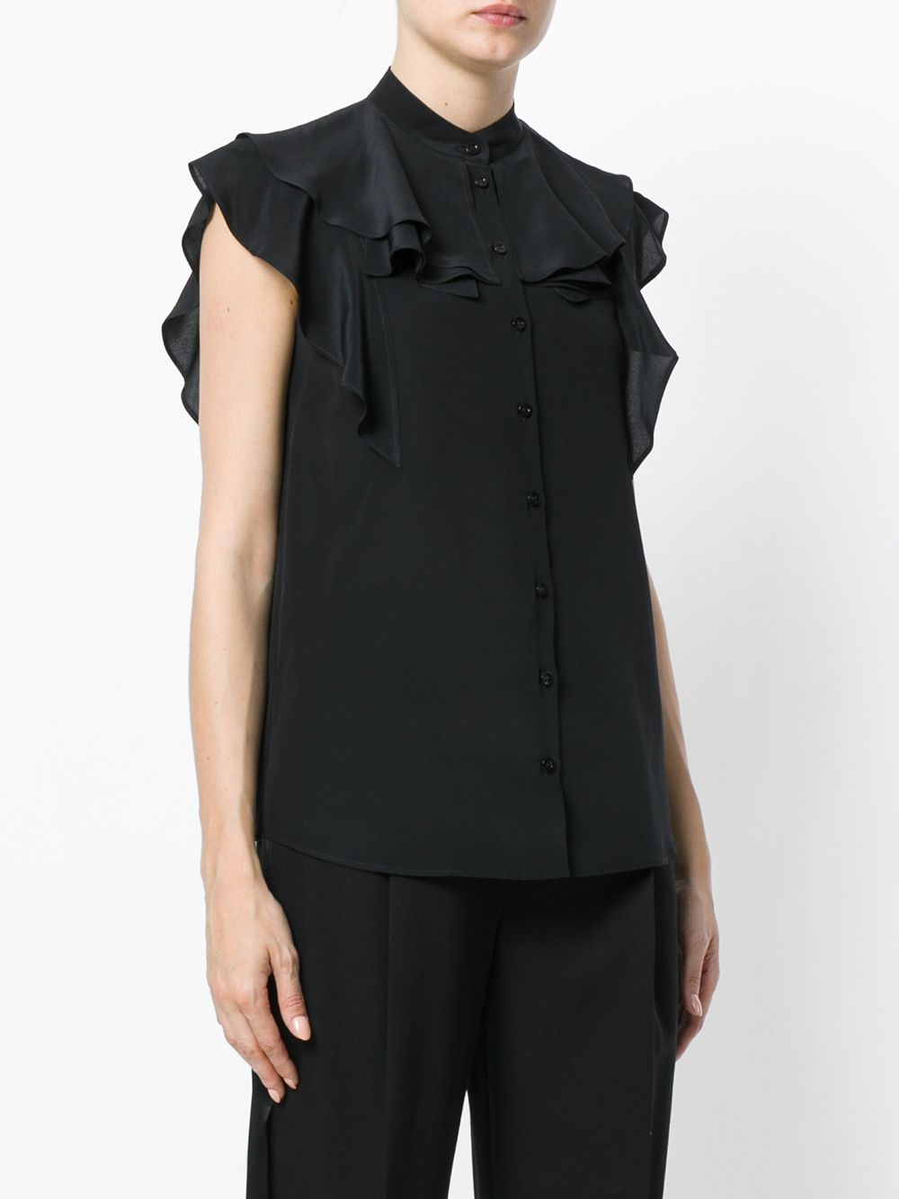 фото Givenchy блузка с оборками