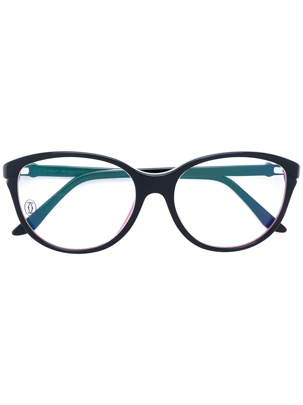 Cartier Eyewear lunettes de vue à monture papillon | noir | Image 1