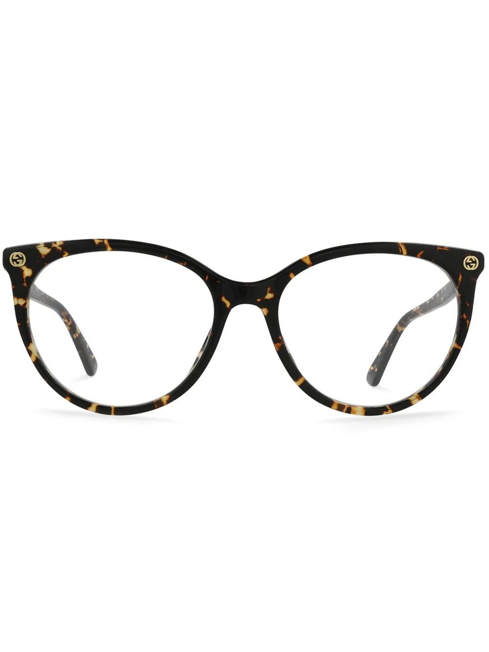 Gucci Eyewear tortoiseshell cat eye glasses Bruin