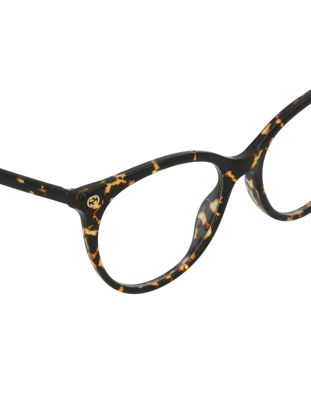 Gucci Eyewear tortoiseshell cat eye glasses Bruin
