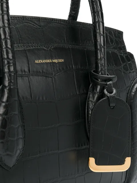 alexander mcqueen mini leather shopper