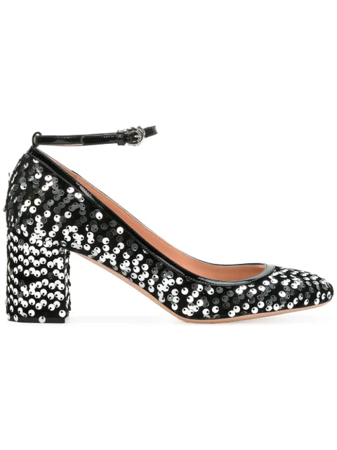 Click to view more detailed imagery on our partner's website Rochas Embellished Pumps In Black