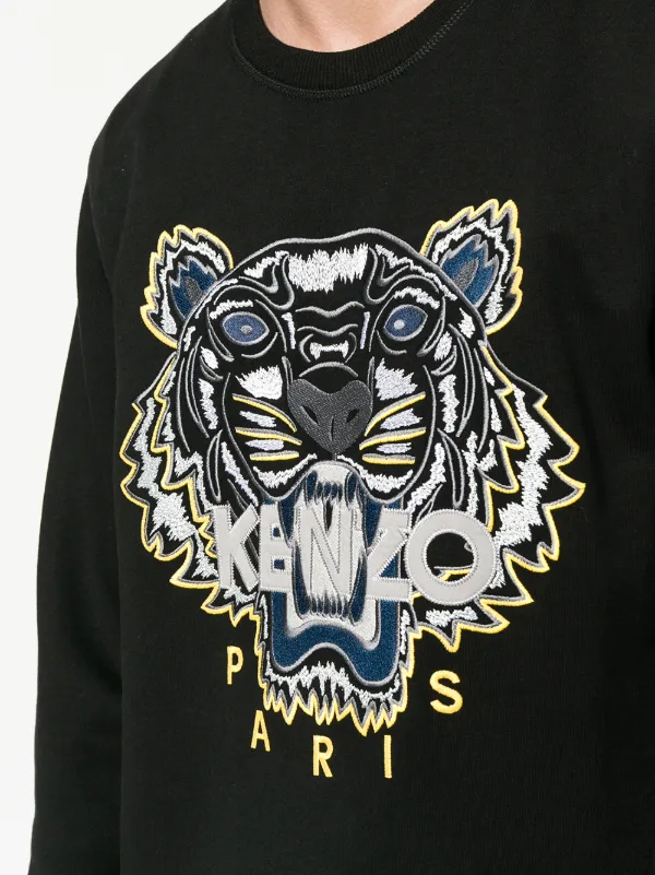 kenzo sudadera negra
