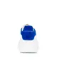 Alexander McQueen White Blue Oversized Sole Sneakers